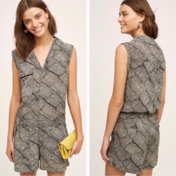 Anthropologie Hei Hei Romper - Picture 1 of 8